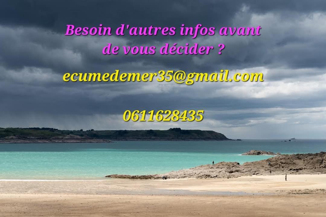 Veritable Maison De Vacances A 500 M Des Plages แซ็งต์มาโล ภายนอก รูปภาพ